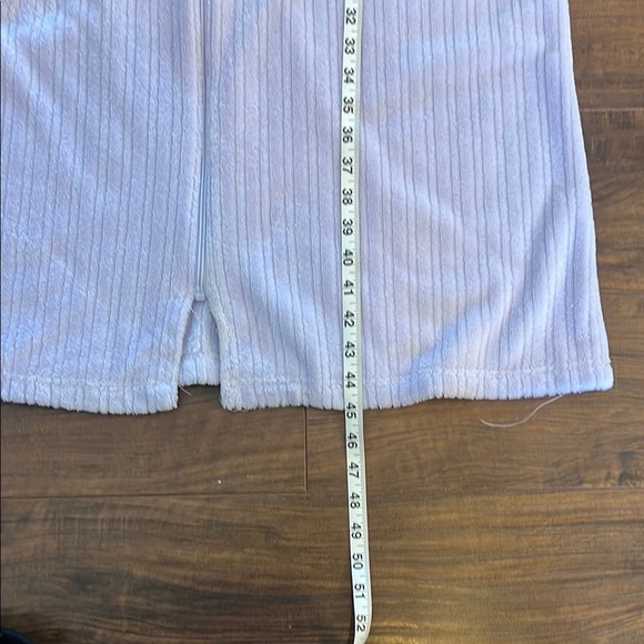 Oscar de la Renta Lavender Long Robe Luxurious Intimates, Sz S/M - Picture 12 of 12